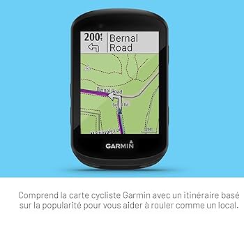 Garmin Edge 530 Compteur GPS de vélo avec cartographie